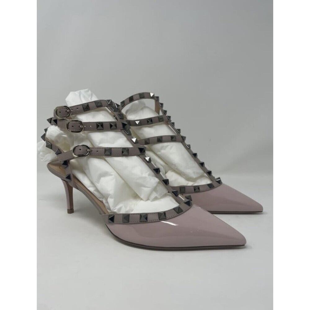 Valentino Garavani Rockstud Sandals Heels 65MM Size 39